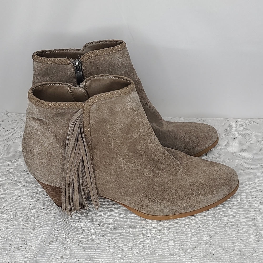 Franco Fortini Ella leather tassel ankle boots 11